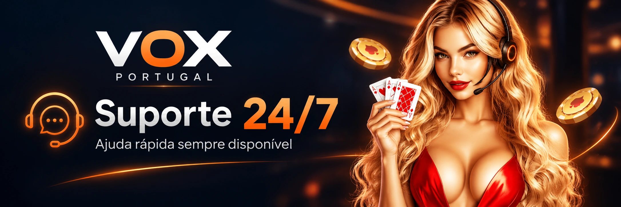 VOX Casino suporte Portugal — apoio ao cliente e live chat